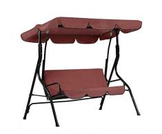 h WEHNCKE Custodia Protettiva Deluxe da Giardino Altalena dondolo Hollywood 210x150x139 cm