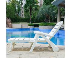 Lettino Prendisole Pieghevole Arredamento Esterno Sun Lounger Garden Mobili Giardino Tumbonas Para Jardin Meble Ogrodowe Plastica Pieghevole Poltrona Poltrona Beach Salon Jardin, Reclinabile Giardino