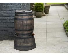 Nature Serbatoio Acqua Piovana Effetto Legno 120 L 50,5x66 cm Marrone