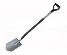 Fiskars Vanga a punta per terreni duri e sassosi, Lunghezza: 125 cm, Acciaio al boro di alta qualità, Grigio/Nero, Ergonomic, 1001568