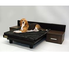 Letto di lusso per cani e gatti Maxi Marrone 120 x 88 x 31 cm