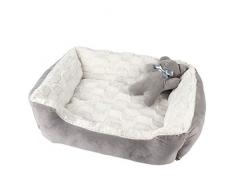 iSpchen Cuccia per Cani cesta Lavabile per Cani Divano per Cani in Peluche Cuccia per Cani Divano Letto per Gatti