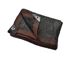 WQDY Vela Parasole Rete Parasole Parasole Rete Ombreggiante per Serra da Giardino Rete Resistente Ai Raggi UV 90% di Ombreggiamento per Protezione Piante Fiori Pet