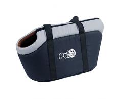 Borsa da trasporto per cani, piccola borsa a tracolla per animali domestici, calda, portatile, pieghevole, traspirante, per cuccioli, gatti, per viaggi