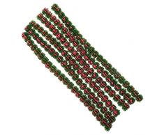 Toyvian 6Pcs Arbusti Artificiali Per Esterni Accessori Per Casa Delle Bambole Piante Per Esterni Modello Di Arbusto Striscia Di Cespuglio In Miniatura Simulazione Cespuglio Cluster Casa