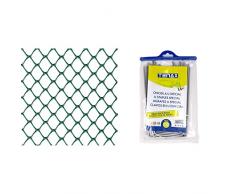 tenax Rete Salvaprato TR, Impedisce al Cane di Scavare Buche in Giardino, Verde & Chiodi Metallici per Il Fissaggio al Terreno della Rete Salvaprato TR, Chiodi a U Special, in Acciaio
