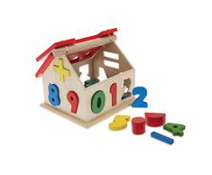 Teorema 40439 - Casetta In Legno Didattica con Formine Colorate