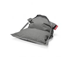 Fatboy Buggle-Up Outdoor Beanbag | Comoda poltrona per due persone I Poltrona a Sacco | Pouf classico per esterni | 180 x 140 cm | SUNBRELLA fabric I idrorepellente I Grigio