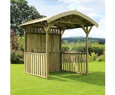 WSN Top Legno del Giardino Esterno Gazebo, Barbecue Riparo, Legno massello Padiglione, Vasca idromassaggio, Pergola nel trattato Pressione