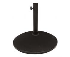 AKTIVE 53897 - Base ombrellone Cemento - 45x8 cm - 15 kg - Tubo 35/48 mm