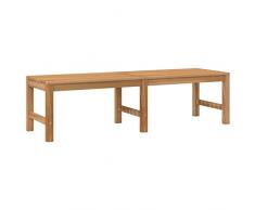 vidaXL Panchina da Giardino 150 cm in Legno Massello di Teak
