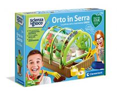 Clementoni Science & Play Lab-LOrto in Serra-Play for Future-Made in Italy-orto botanico-Gioco scientifico (Versione in Italiano), 7 Anni+, 19175