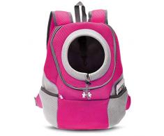 PETCUTE Zaino Porta Cane Marsupio Cane Borse per Cani trasportino Zaino per Gatti Marsupio per Cani