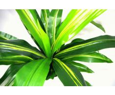 Geko - Pianta artificiale di Aloe, in plastica resistente ai raggi UV, misura: L, 90 cm