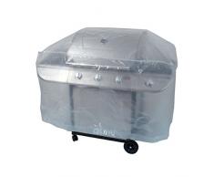 Copertura rettangolare per barbecue 130x70x80 cm