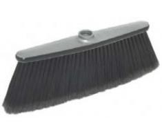 Pippo Piuma Scopa, Nylon, Argento/Nero, Dimensioni 31 x 10.5 cm