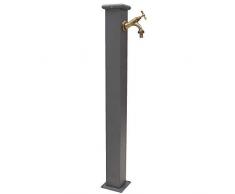 FONTANA IN GHISA DA ESTERNO A PARETE E A PAVIMENTO CON RUBINETTO /"IMPERIALE/"