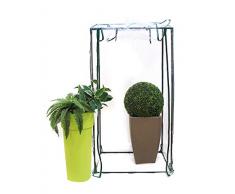 N.G.Niccolai Serre per Orto, Giardino o Terrazzo - Varie Misure - Serra con Telo Trasparente in PVC e Struttura in Metallo Verniciato (95 x 70 x h.190cm)