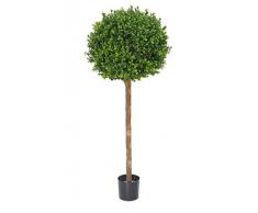 Blossom and Blooms Artificiale buxus Topiary Ball Tree, Verde, 120 cm