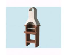 Barbecue in cemento a carbone mod.Beton Fal 65x49xh178cm 220kg
