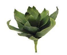 artplants.de Agave Decorativa, Naturale al Tatto, 45cm, Resistente alle intemperie - Agave Artificiale/Pianta grassa