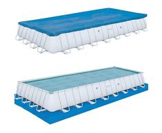 Piscina rettangolare Bestway 956x488x132 mod. Steel Pro