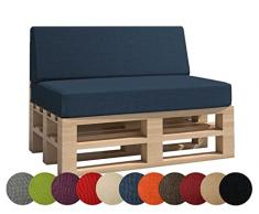 chilly pilley Cuscino Per Mobili In Pallet Cuscino Da Giardino Cuscino Per Interno Esterno Lavabile Sfoderabile Cuscino Del Sedile Cuscino Dello Schienale Taglio Obliquo