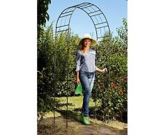 rama Arco da Giardino in Acciaio 36x110xH225cm Bow Nero