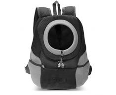 PETCUTE Zaino Porta Cane Marsupio Cane Borse per Cani trasportino Zaino per Gatti Marsupio per Cani