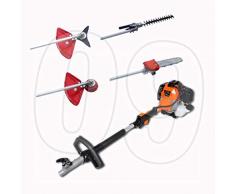 EXPERTSHOP DECESPUGLIATORE TRONCARAMI POTATORE TAGLIASIEPI 4 in 1 A Scoppio 52 CC