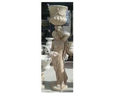 Statua da Giardino Statua da Esterno la Dama con il vaso H 170 cm