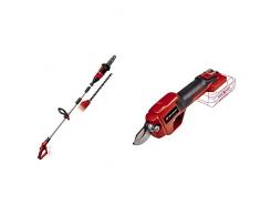 Einhell Utensile multifunzione a batteria GE-HC 18 Li T-Solo & GE-LS 18 Li-Solo Forbici da potatura a batteria Power X-Change