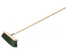 KOTARBAU®, Scopa industriale per grandi superfici, con manico, scopa da giardino, per capannoni e ambienti di grandi dimensioni, per spazzare la strada e i marciapiedi 400 mm