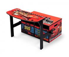 Delta Children Cars Banco Gioco 3 in 1, Legno, 62.23 x 43.18 x 57.15 cm