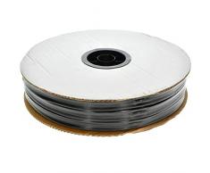 D.16 MM PASSO 20 CM 250 MT MANICHETTA GOCCIOLANTE TUBO IRRIGAZIONE GIARDINAGGIO