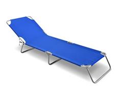 GREENBEE by Stiliac Lettino Mare Prendisole Poker Blu