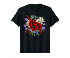 Mazzo di fiori dipinto dettagliato Maglietta