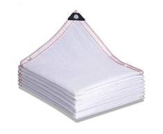 Rete Ombreggiante Bianca,Telo Ombreggiante per Esterni,Rete Parasole per Piscina,Isolamento Termico Traspirante,per Cortili di Piante in Serra Vele Ombreggianti,6x10m(20 * 33ft)