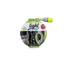 Idroeasy Armadillo Superlight 2829 Tubo irrigazione per giardino, Anti nodo e Anti torsione, Verde Brillante, 7.5 Metri