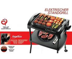 Barbecue elettrico "Cool Touch" da 2000 W, tavolo con griglia elettrica, per feste di grigliate, da balcone Standgrill