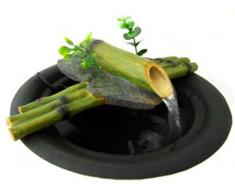 Agorà Fontana Zen Feng Shui in Poliresina Bamboo