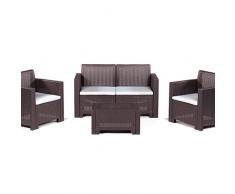 Bica 9027.3 Set Giardino Alabama, Marrone