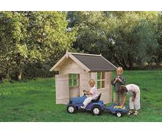 Casetta in legno per bambini BIMBI 110 x 110 cm