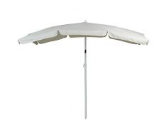 Miadomodo Ombrellone per Giardino terrazza Balcone Esterno 2 x 1,55 m Colore Beige