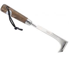 Draper Expert 36673 - Vanga Heritage da Giardino, in Acciaio Inox, con Manico in Frassino Certificato FSC, Blu, DGHPWG/FSC