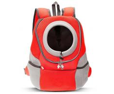 PETCUTE Zaino Porta Cane Marsupio Cane Borse per Cani trasportino Zaino per Gatti Marsupio per Cani