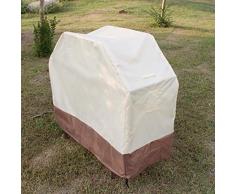 Copertura Protettiva Coperture Per Mobili, Tenda Da Forno Per Esterni Copertura Impermeabile Spessa In Panno Oxford Adatto Per Esterno Balcone / Giardino / Barbecue Pioggia,Brown,162*61*117Cm