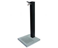 Fontana BEL - FER in metallo da giardino modello 42/QBM - Colore: ANTRACITE
