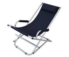 SDRAIO SPIAGGINA DONDOLINA SEDIA LETTINO PRENDISOLE DA GIARDINO MARE SPIAGGIA PISCINA BLU PARTENOPE 823466