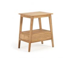 Kave Home - Mobili da bagno Kuveni in teak massiccio, 70 x 80 cm